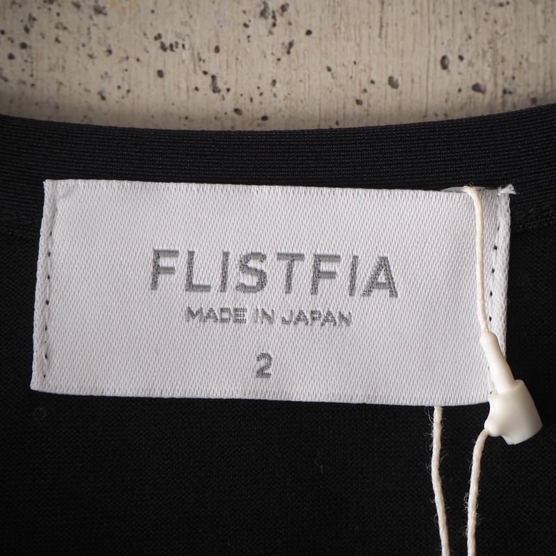 FLISTFIA〈フリストフィア〉POCKET ZIP CARDIGAN PURE BLACK FLISTFIA〈フリストフィア〉POCKET ZIP CARDIGAN PURE BLACK