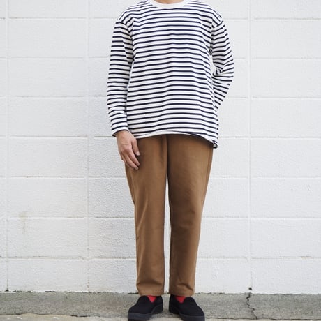 【unisex】have a good day〈ハブアグッデイ〉FLANNEL RELAX PANTS CAMEL
