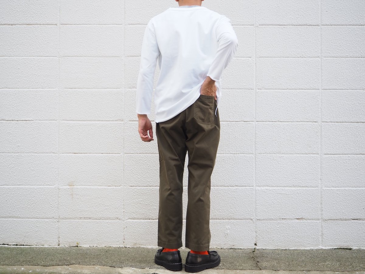 ORDINARY FITS オーディナリーフィッツ タックトラウザー サイズ0 Ordinary fits (オーディナリーフィッツ) タックワイド