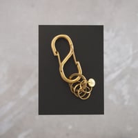 Esperanto〈エスペラント〉S・KARABINER KEY HOLDER ANTIQUE GOLD