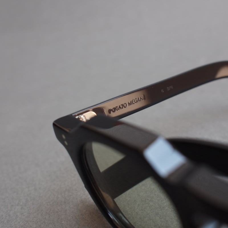 POTATO MEGANE〈ポテトメガネ〉Decadence BLACK - Light Gr POTATO MEGANE〈ポテトメガネ〉Decadence BLACK - Light Gr