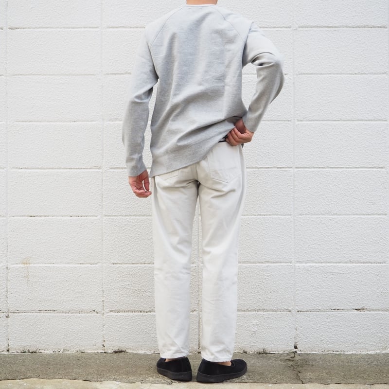 ORDINARY FITS サルエルパンツ ホワイト　　新品 Ordinary Fits (オーディナリーフィッツ) BALL PANTS denim