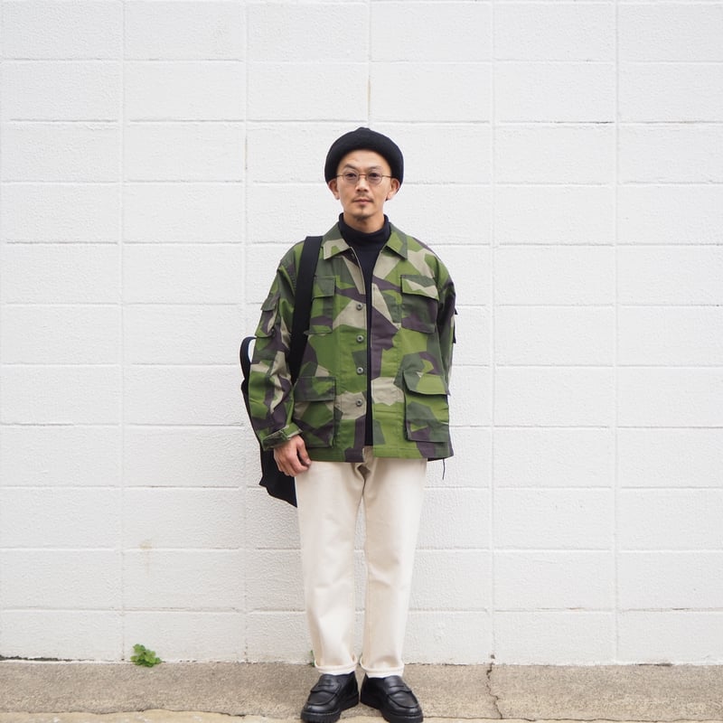 unisex】MILITARY〈ミリタリー〉SWEDISH UF90 B.D.U CAMOU...