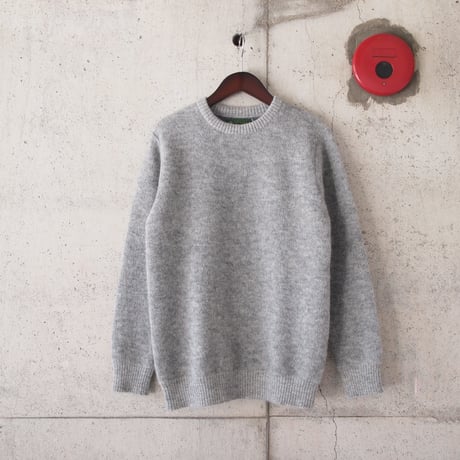 【unisex】have a good day〈ハブアグッデイ〉 SHAGGY SWEATER GREY