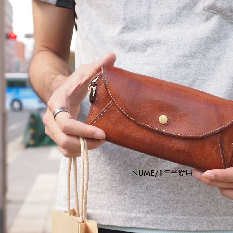 Dono〈ドーノ〉 LONG MAIL WALLET TAUPE/NUME/BLACK | e 