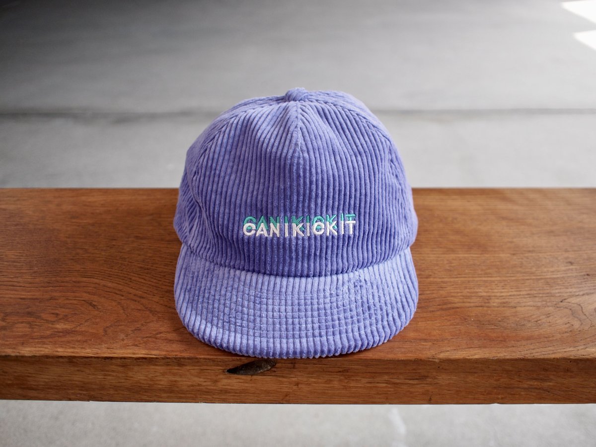 SUBLIME〈サブライム〉 CORDUROY 6PANEL CAP CAMEL/PURPLE...