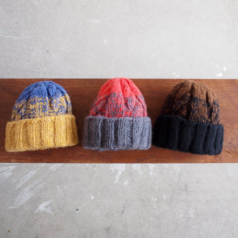 SUBLIME〈サブライム〉 HAND KNIT FISHERMAN WATCH MUSTAR