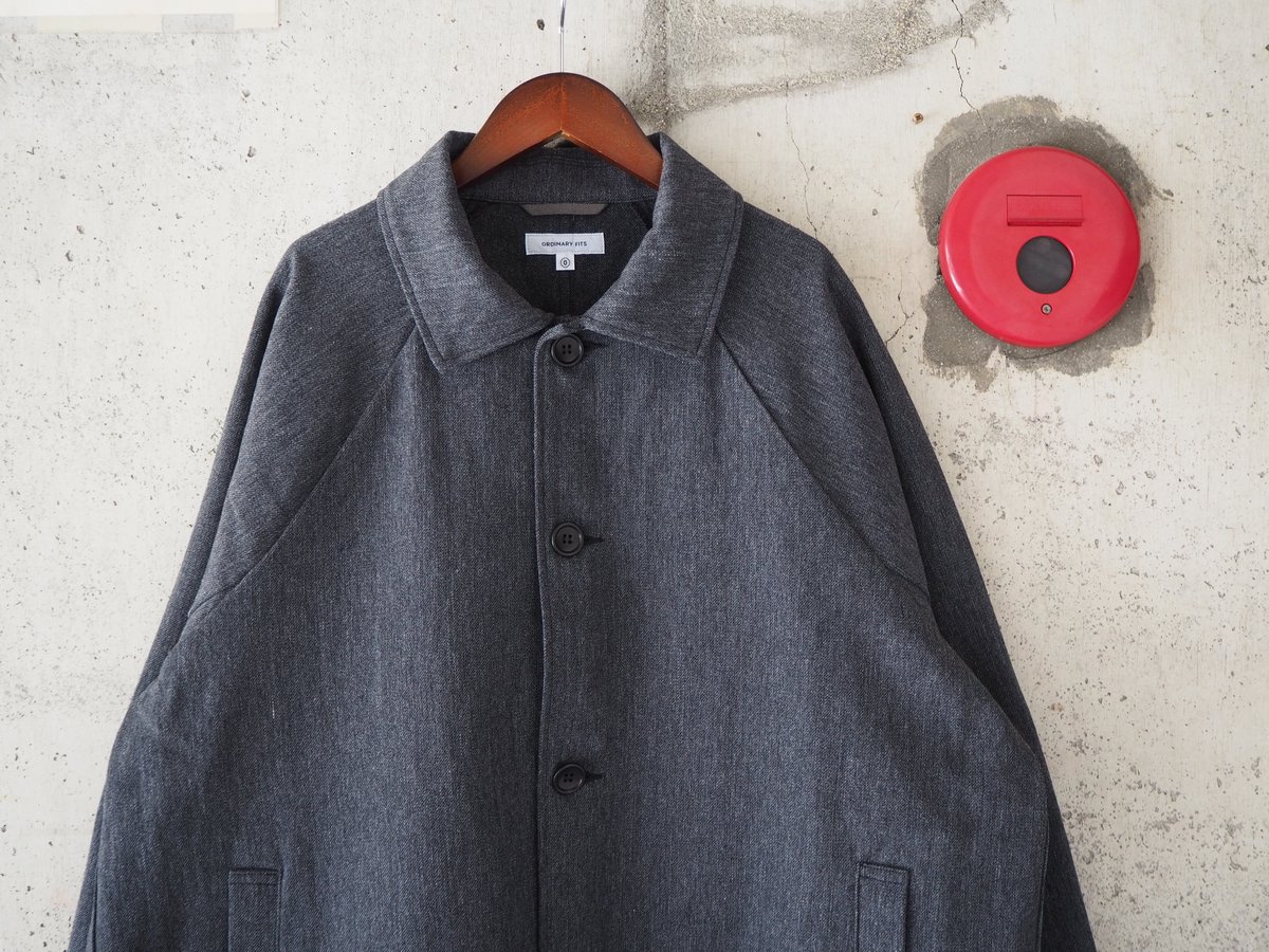 unisex】Ordinary fits〈オーディナリーフィッツ〉 DELI COAT CH