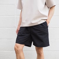 enough〈イナフ〉NYLON TRACK SHORTS  BLACK