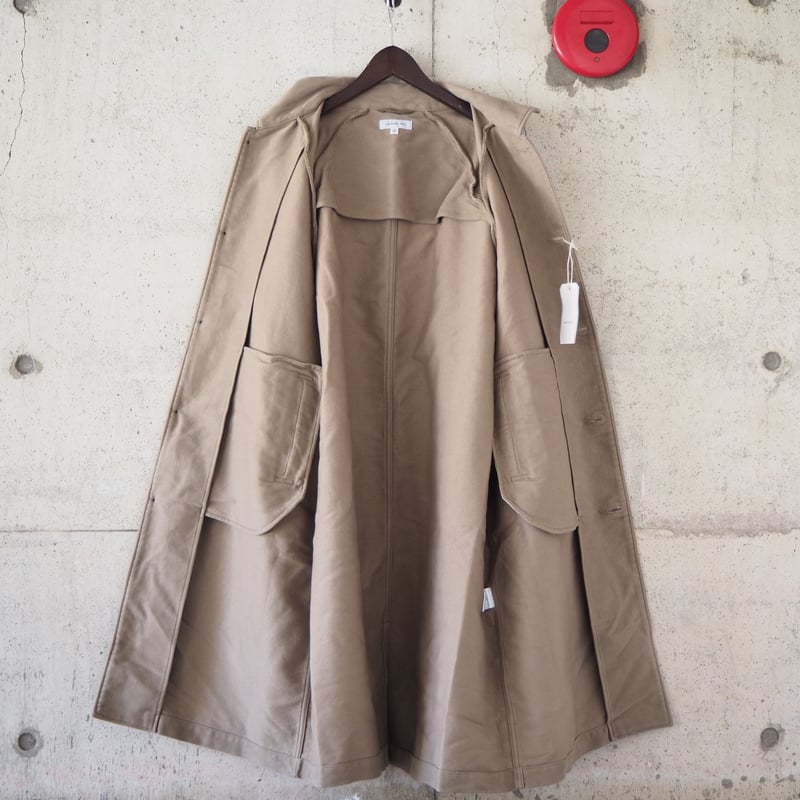 ORDINARY FITS チェスターコート GREIGEユニセックス ORDINARY FITS チェスターコート GREIGEユニセックス