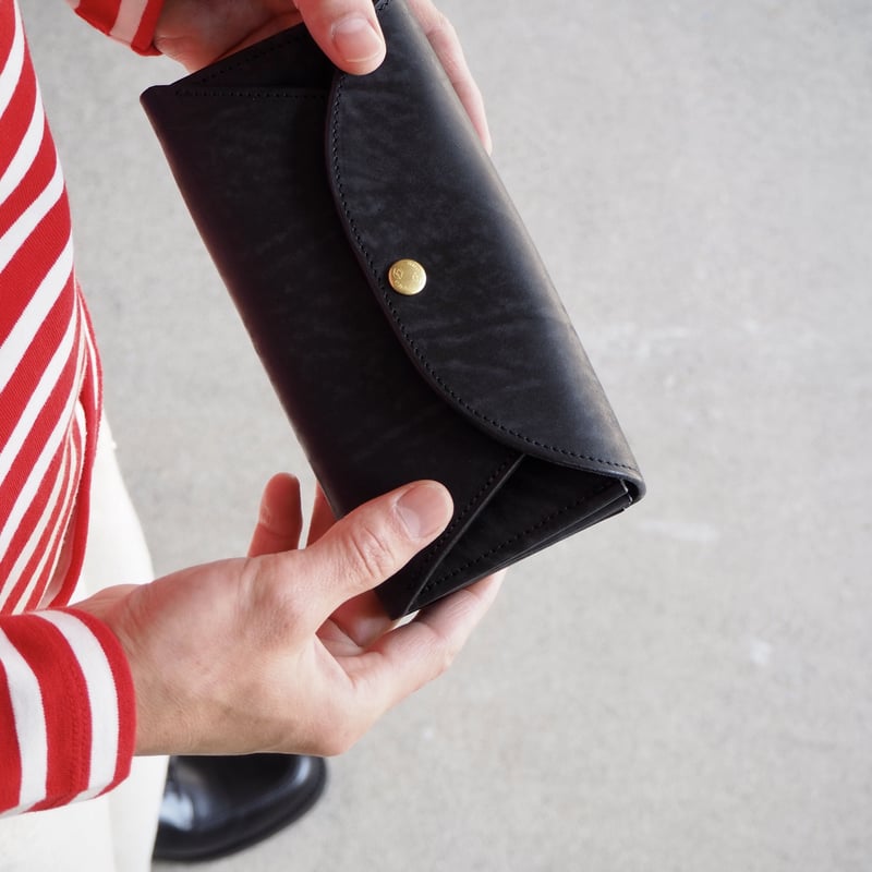 Dono〈ドーノ〉 LONG MAIL WALLET TAUPE/NUME/BLACK | e