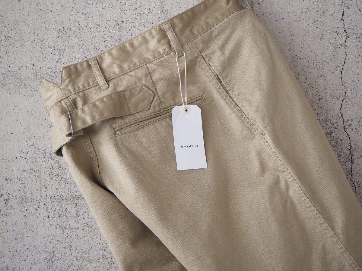 unisex】Ordinary fits〈オーディナリーフィッツ〉TUCK WIDE PAN unisex】Ordinary fits〈オーディナリーフィッツ〉TUCK WIDE PAN