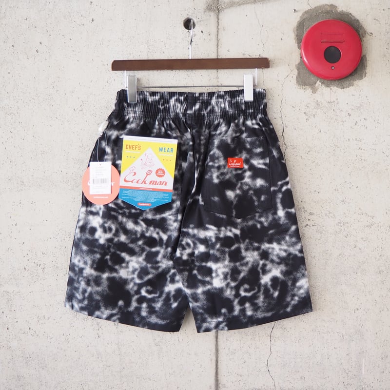 unisex】COOKMAN〈クックマン〉 CHEF PANTS SHORT MARBLE unisex】COOKMAN〈クックマン〉 CHEF PANTS SHORT MARBLE