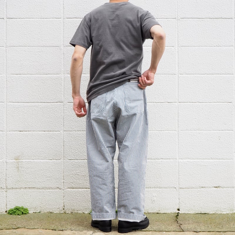 unisex】Ordinary fits〈オーディナリーフィッツ〉BELL PANTS hi