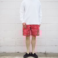 【unisex】COOKMAN〈クックマン〉 CHEF SHORT PANTS PAISLEY RED
