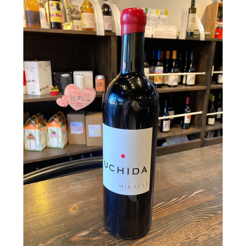 UCHIDA MIRACLE 2023 赤ワイン 750ml 内田　修 UCHIDA MIRACLE 2023 ワイン 750ml 内田 修 UCHIDA MIRACLE 2023
