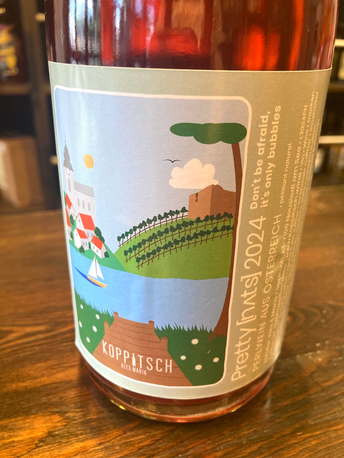 プリティ・ナッツ 2024 / ロゼ泡 /アレキサンダー・コピッチ