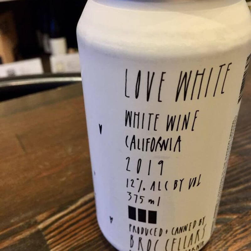 Love White Can 2019 375ml○ ラブ ホワイト 缶/ 白 /ブロック・セ