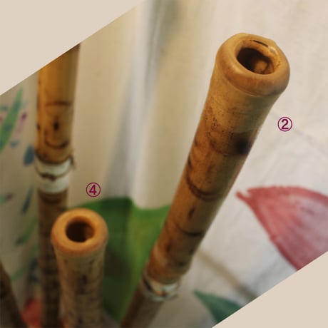 バンブーディジュリドゥ・プレーンBag付き＝ Bamboo Didgeridoo Plain with Bag