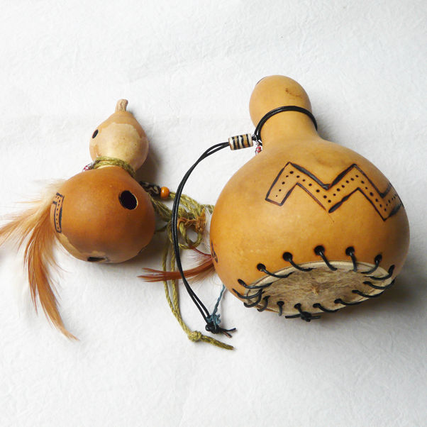 ひょうたん笛＋ひょうたんマラカス・セット | rhythm-com ポンぴ