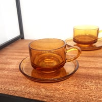 ADERIA GLASS カップ&ソーサー