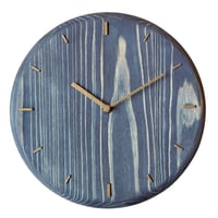 Wall Clock 250 (藍染め)