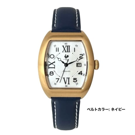 Theia SSケース＋IPGコーティングケース 文字盤カラー:ホワイトMOP ベルトカラー:6カラー
