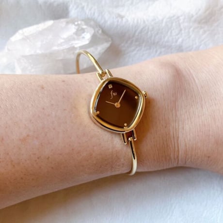 Bangle Watch（バングルウォッチ）ゴールドカラー