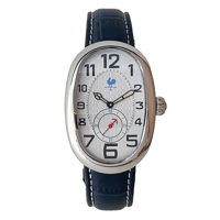Retro Graph 120 ケース:鏡面仕上げ  文字盤:スチールシルバー ベルトカラー:10カラー