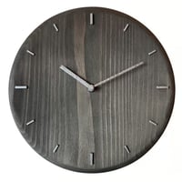 Wall Clock 250 (黒墨染め)