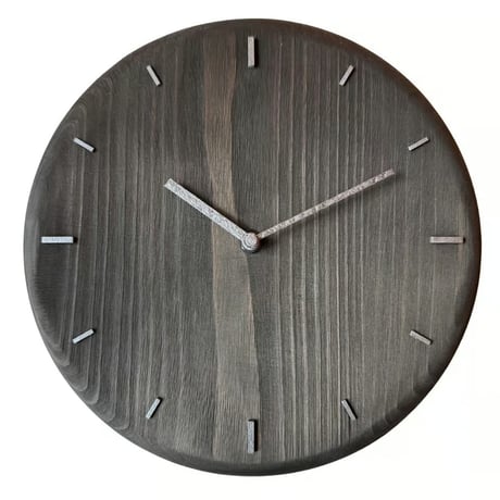 Wall Clock 250 (黒墨染め)