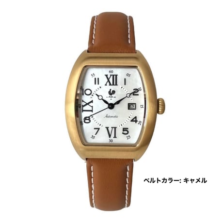 Theia SSケース＋IPGコーティングケース 文字盤カラー:ホワイトMOP ベルトカラー:6カラー