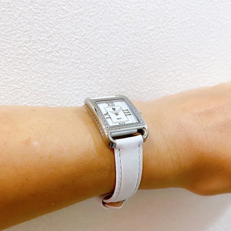 Murale CNC加工ケース x レザーベルト：ホワイト