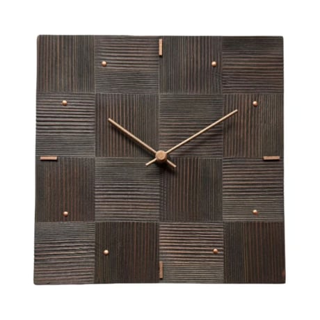 N E N R I N  市松　茶 (掛・置き時計)