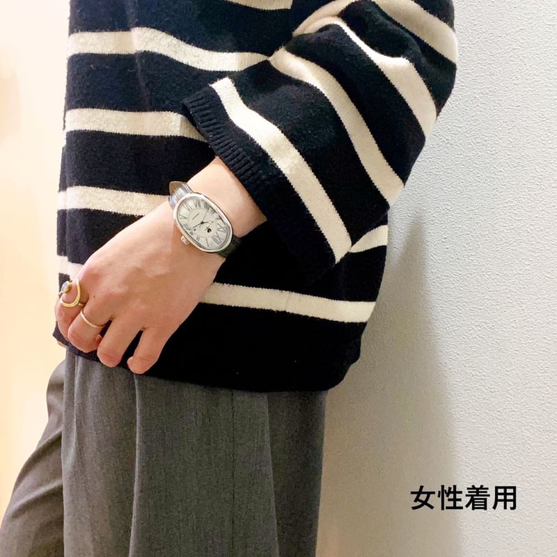 Retro Graph M120 ケース:ヘアライン仕上げ 文字盤:スチール