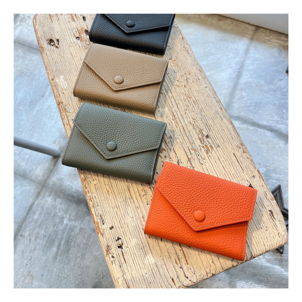 cow leather wallet