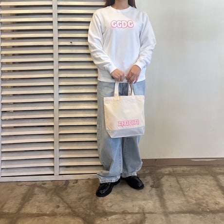ハングル　ＧＧＤＧ canvas small tote