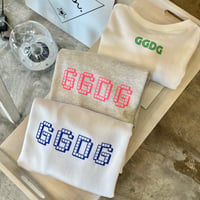 blockＧＧＤＧ×stripeＧＧＤＧ　crew    neck sweat