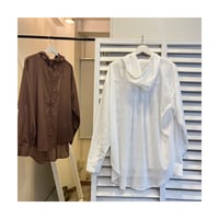 silky cotton hoodie shirt