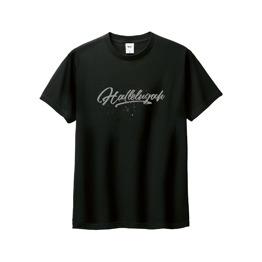 Hallelujah Black | クリスチャンTシャツブランドGloood オンライン