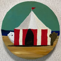 【原画 / アクリル画 】クマのサーカス