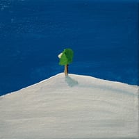 【原画 / アクリル画 】木と雪
