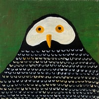 【原画 / アクリル画 】ずっと沈黙