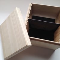 5x7桐製保存箱（5x7 Plate Storage  made by paulownia）