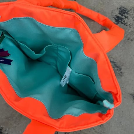 neon monster tote
