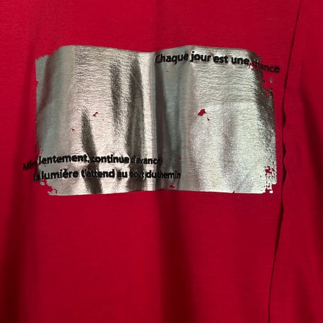 クラック箔切替tee