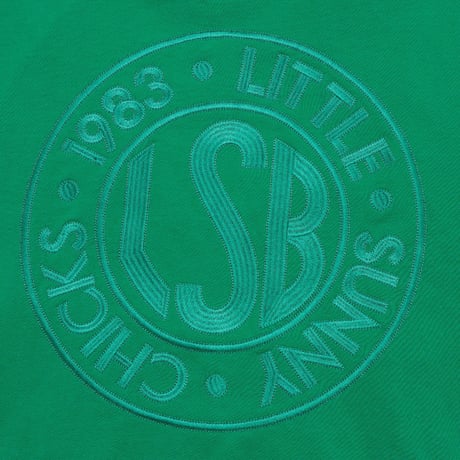 lacy logo hoodie