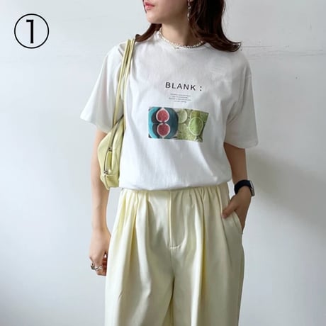 フルーツプリントTシャツ