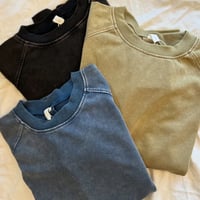 ケミカル加工裏毛カットソー