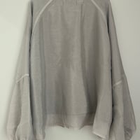 シアーレイヤード裏毛スウェット
